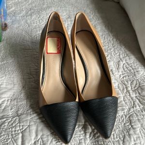 Audrey Brooke 3” leather heels - size 9